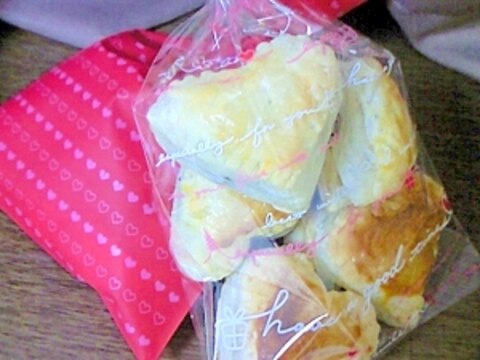 バレンタインに☆材料3つで簡単チョコパイ